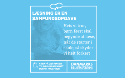 Læsning er en samfundsopgave